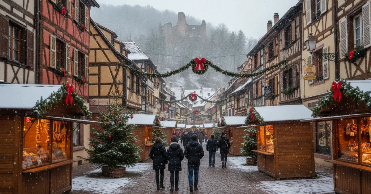 Marché de Noël de Kaysersberg : votre hébergement idéal
